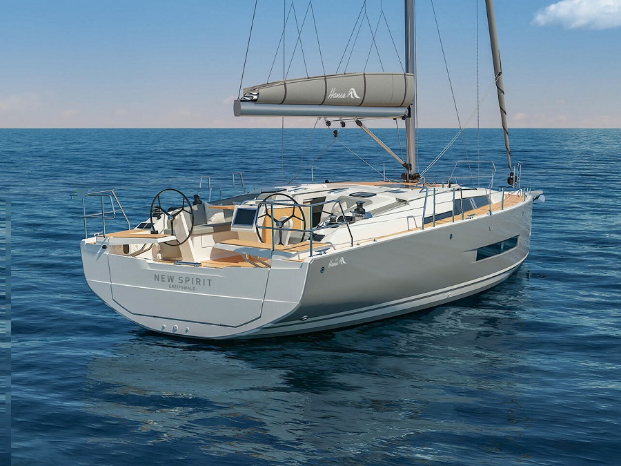 New Hanse 360 - 36 feet of pure comfort and striking design